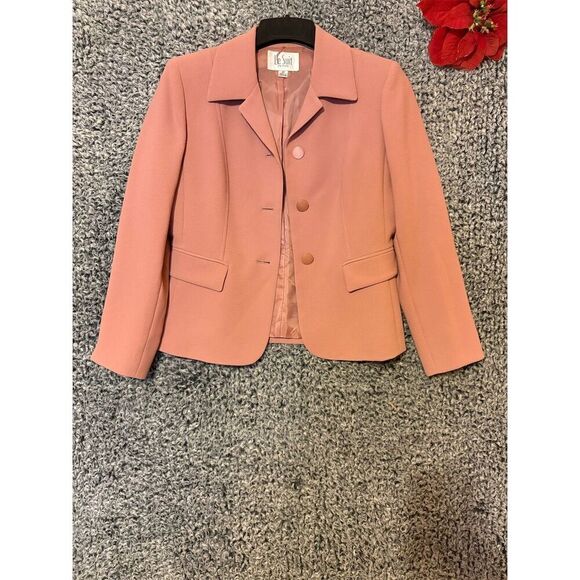 Le Suit Women's Petite Blazer Jacket Multicolor Size 6P Formal - Picture 3 of 11